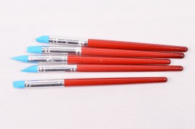 set 5 pinceles goma